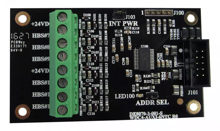 NTC expansion board for WDC4