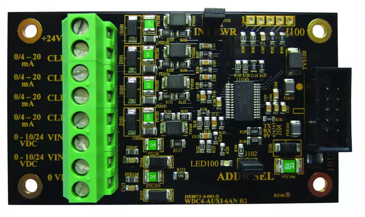 Analogue expansion board for WDC4