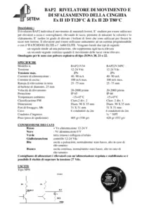 Manuale - BAP2 (Italiano)