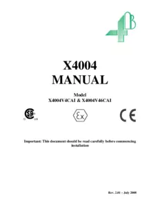 Product Manual - X400 Elite